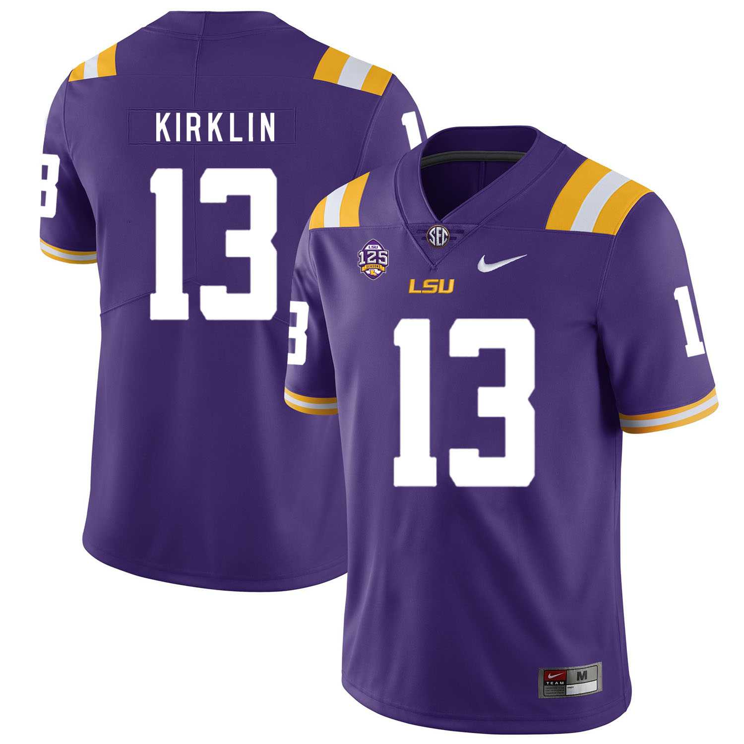 LSU Tigers 13 Jontre Kirklin Purple Nike College Football Jersey Dzhi,We sell and wholesale LSU Tigers 13 Jontre Kirklin Purple Nike College Football Jersey Dzhi on line form chian!